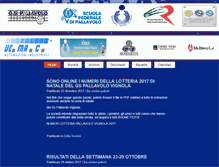Tablet Screenshot of gspallavolovignola.it